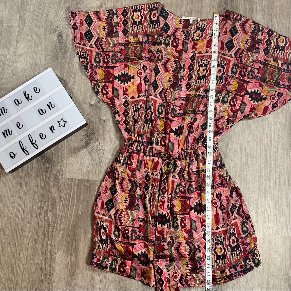 Collective Concepts women’s pattern print romper - Picture 6 of 6